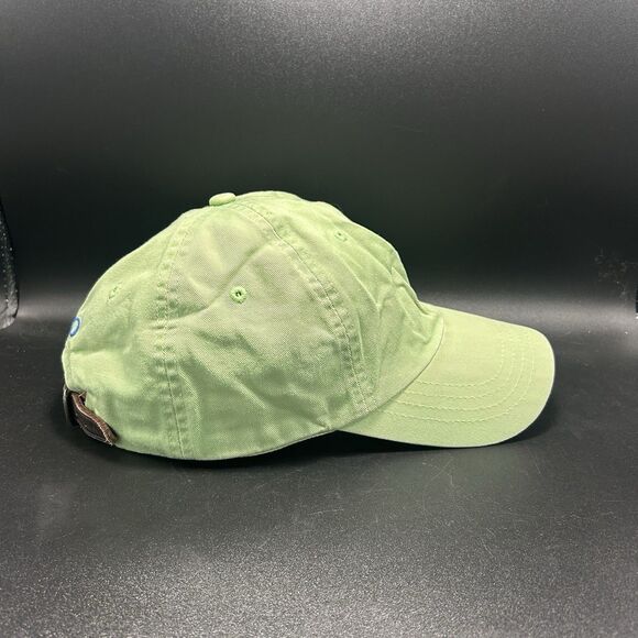 Polo Ralph Lauren Hat Cap Unisex Adjustable Green Stains Cotton - Picture 4 of 10